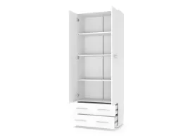 Kapp riiulitega LIMA REG-2 valge