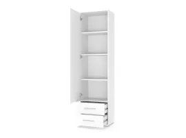 Kapp riiulitega LIMA REG-1 valge