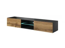 TV стол LIVO RTV-180W дуб вотан и антрацит