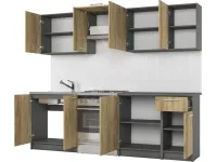 Köök DARIA 240 tamm craft - antratsiit pilt 3