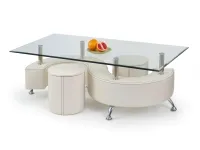 Diivanilaud NINA H III valge pilt 2