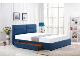 Voodi 160x200 MERIDA sinine