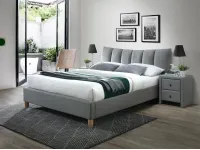 Кровать 160x200 SANDY 2 серый pilt 2