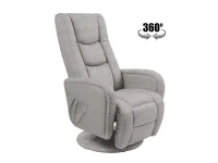Кресло-лежак PULSAR 2 recliner серый pilt 2