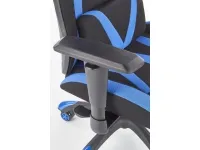 Кресло руководителя STIG черный-синий pilt 3