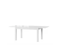 Стол раздвижной JOWISZ белый глянец pilt 3