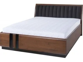 Кровать 160x200 PORTI 76 черный