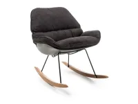 Кресло-качалка ALZANO графит pilt 2