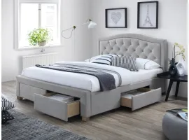 Кровать 160x200 ELECTRA серый