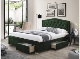 Кровать 160x200 ELECTRA зеленый
