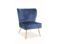 Кресло LEGNO гранатовый (темно-синий) pilt 2