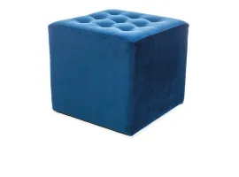Пуфик LORI гранатовый (темно-синий)