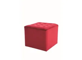 Пуфик LORI бордовый