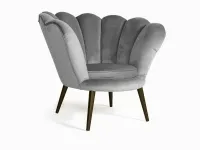 Кресло MAGNOLIA серый - венге pilt 2