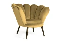 Кресло MAGNOLIA карри - венге pilt 2