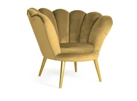 Кресло MAGNOLIA карри - дуб