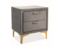 Тумбочка MIRAGE серый pilt 2