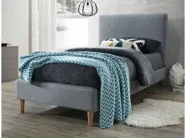Кровать 90x200 ACOMA 90 серый