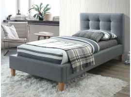 Кровать 90x200 TEXAS 90 серый 23