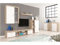 Секция TOM II сонома-белый pilt 2