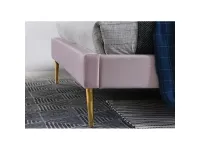 Кровать 160x200 PIER розовый pilt 5