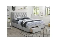 Кровать 160x200 ENGLAND каменный (stone) pilt 2