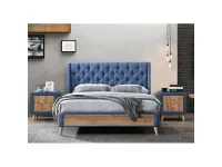 Кровать 160x200 LUCCA синий pilt 2
