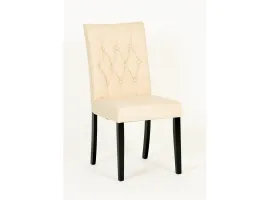 Стул BRENDA кремовый - венге