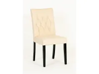 Стул BRENDA кремовый - венге pilt 2