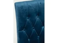 Стул BRENDA синий- венге pilt 3