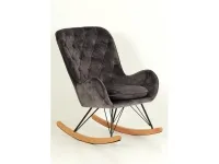 Кресло-качалка WINCHESTER серый pilt 2