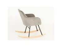 Кресло-качалка WY-8026Y серый pilt 4