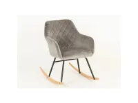 Кресло-качалка WY-8026Y серый pilt 2