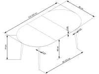 Стол раздвижной COLORADO pilt 7