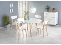 Стол раздвижной RUBEN белый pilt 2