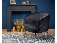 Кресло CROWN черный pilt 2