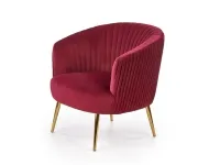 Кресло CROWN бордовый pilt 2