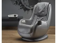 Кресло DOPIO серый с функцией массажа pilt 2