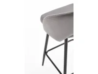 Барный стул низкий H-96 серый pilt 5