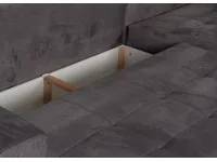 Угловой диван-кровать AZURRO серый pilt 5