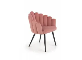 Стул K-410 розовый вельвет