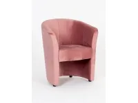 Кресло PICCOLO розовый монолит 63 pilt 2