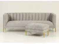 Диван COPENHAGEN 3 серый монолит 84 pilt 2