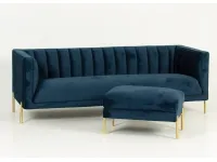 Диван COPENHAGEN 3 синий монолит 77 pilt 2