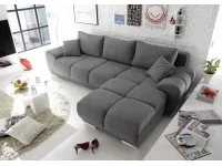 Угловой диван-кровать ANTON - B95 тёмносерый pilt 6