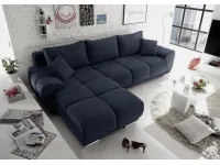 Угловой диван-кровать ANTON COLOR - B88 Тёмносиний pilt 2