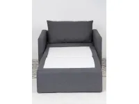 Кресло-кровать GOLOGNE темно-серый pilt 4