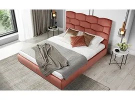 Voodi 140x200 HARLEM pesukastiga