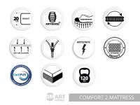 Матрас 80х186 COMFORT 2 pilt 4