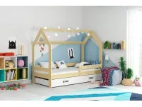 Lastevoodi DOMEK mänd - valge pilt 2